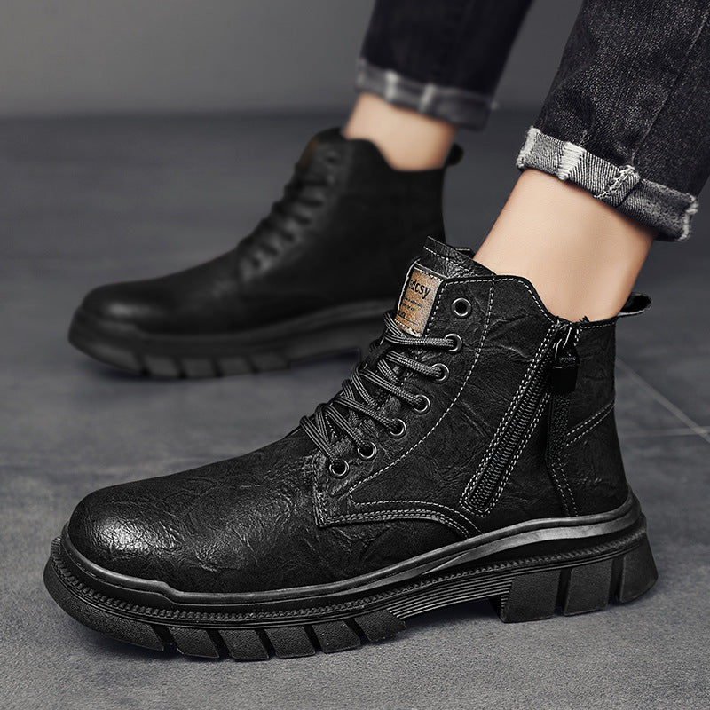 Men's Fashion Trend Martin Boots