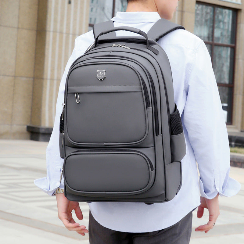 Men's Multi-Layer Travel Trolley Backpack