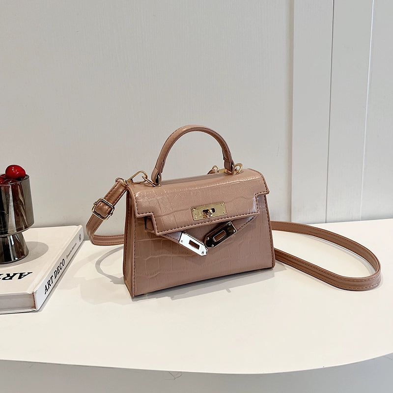 Women's Crocodile Pattern Fashion Bag