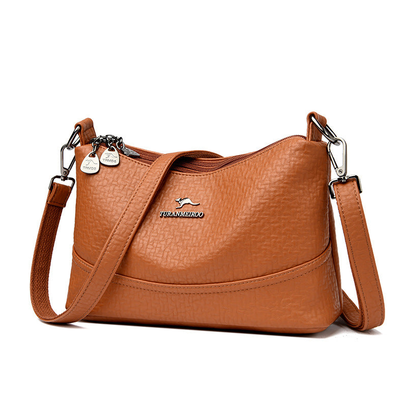 Women's Leather Shoulder Casual Bag