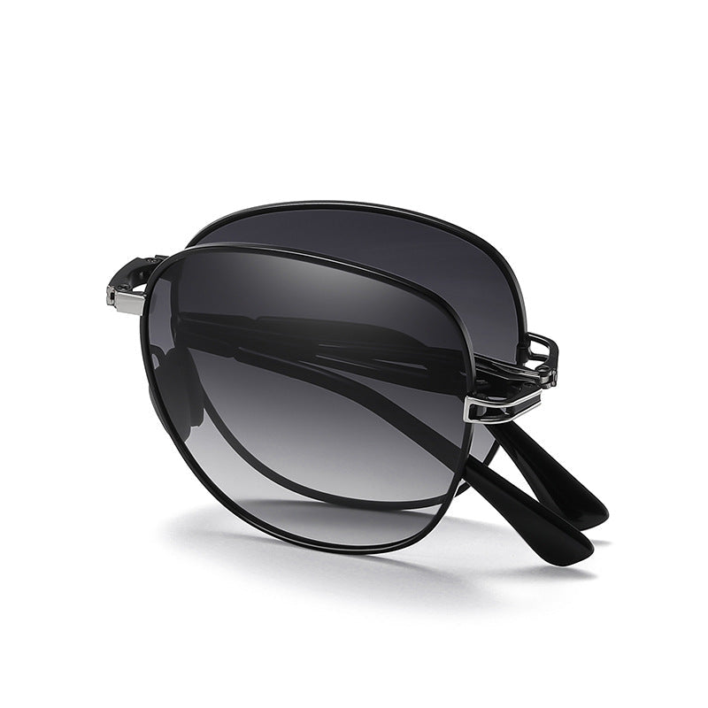 Men's Folding Color-changing Sunglasses