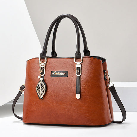 Women's Middle-aged Large Capacity Retro Handbag