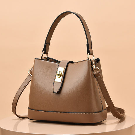 Women's Fashion Trendy Bucket Shoulder Bag