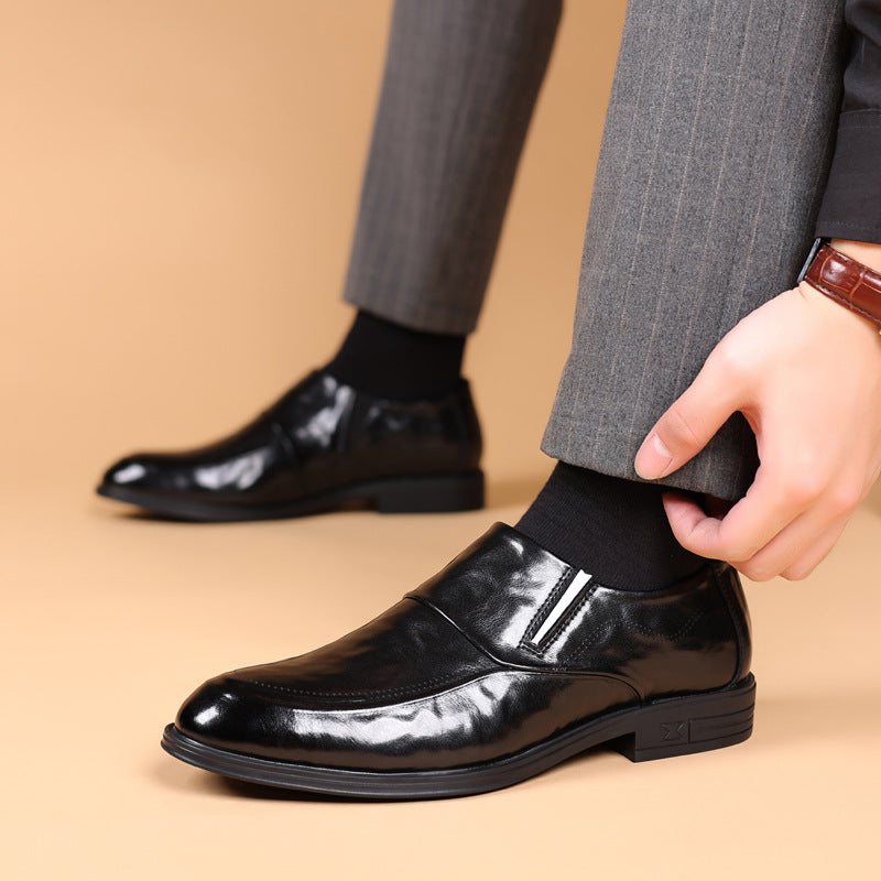Men's Business Leather Formal Shoes (In Stock)