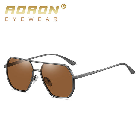 Men's Color-Changing Polarized Aluminum Sunglasses