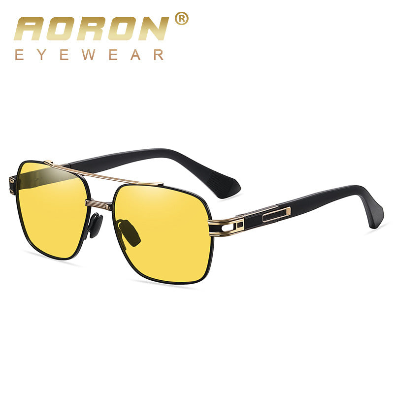 Men's Polarized Retro Metal UV-proof Sunglasses