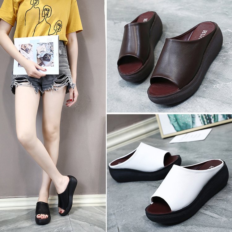 Women's Cool slippers Korean Fashion heel