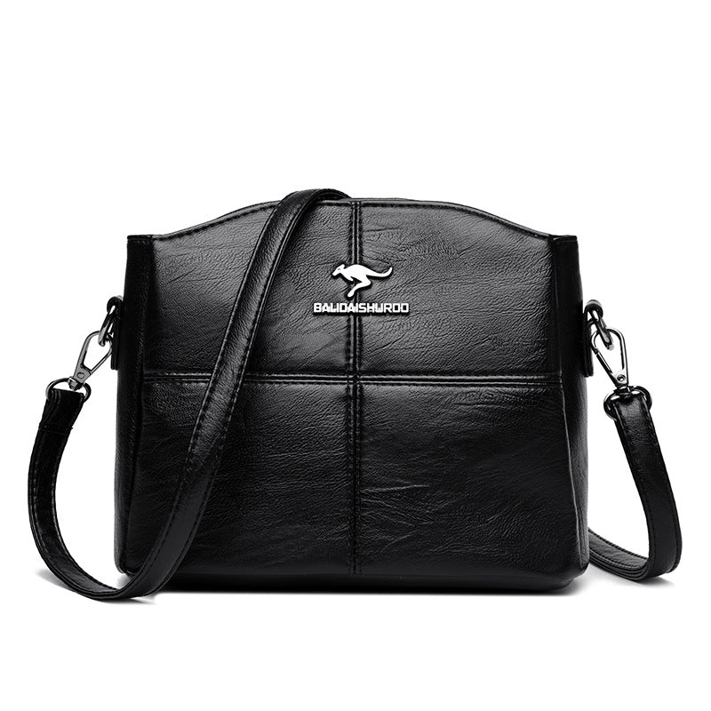 Women's Leather Trendy Shoulder Bag (In Stock)
