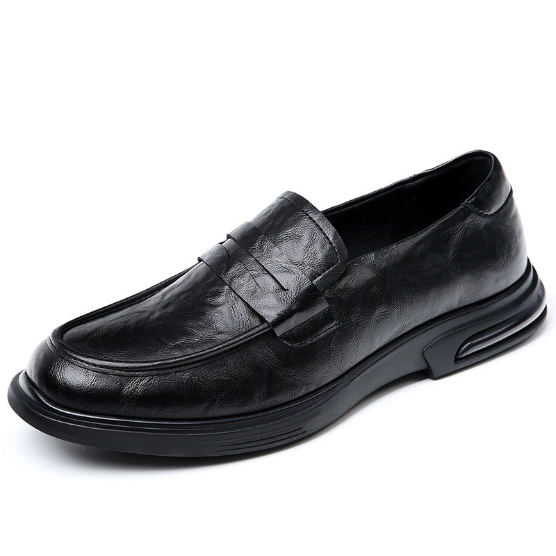 Men's Outdoor Loafers Retro Style Leather Shoes