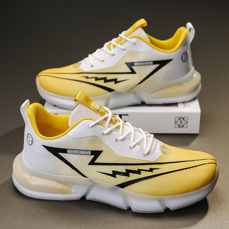 Men's Mesh Air Cushion Shock-Absorbing Running Shoes