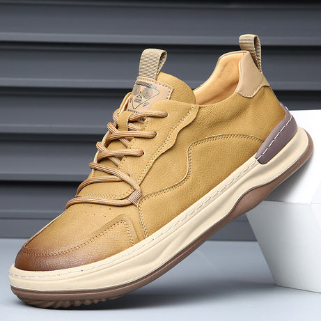 Men's Leather Versatile Casual Shoes