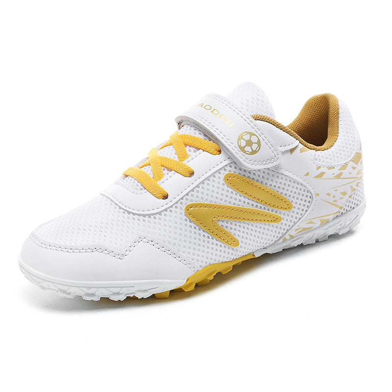 Boys's Football Mesh Breathable Broken Nails Shoes