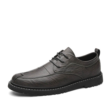 Men's Leather British Style Trend Casual Shoes