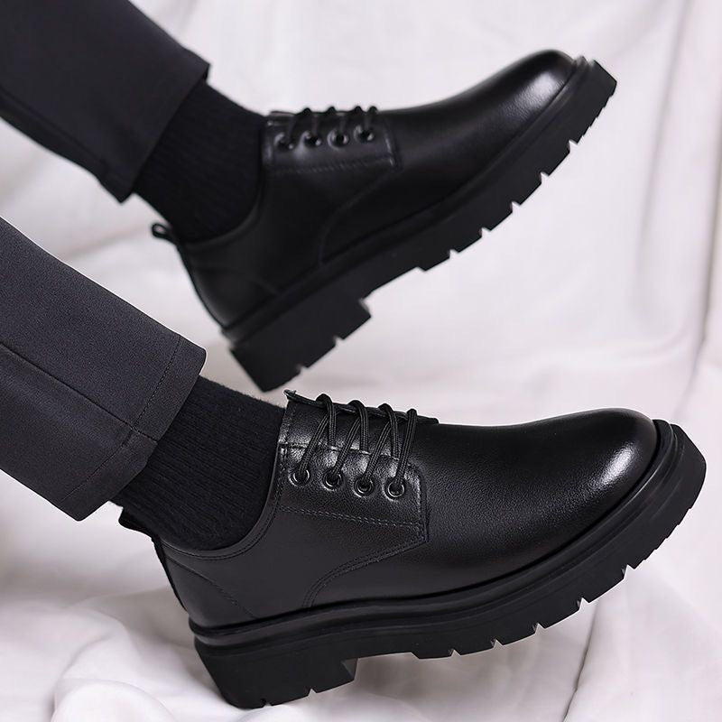 Men's British Style Casual Business Leather Shoes