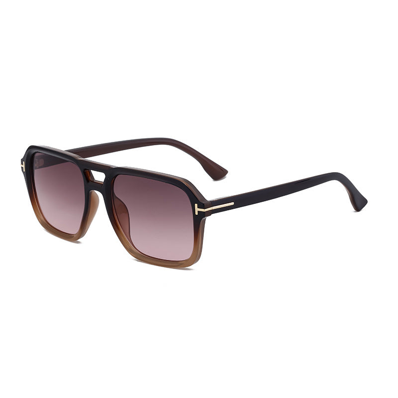 Women's Large Frame Fashion Trendy Sunglasses