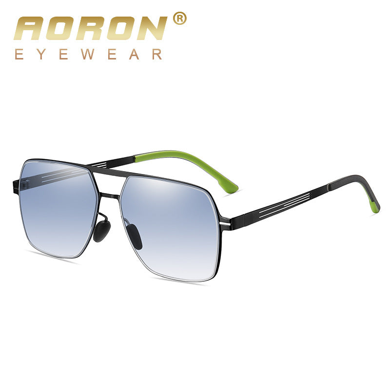 Men's Double Beam Fashionable Outdoor Sunglasses