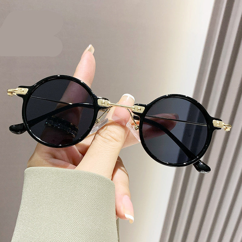 Women's Round Frames UV-proof Sunglasses