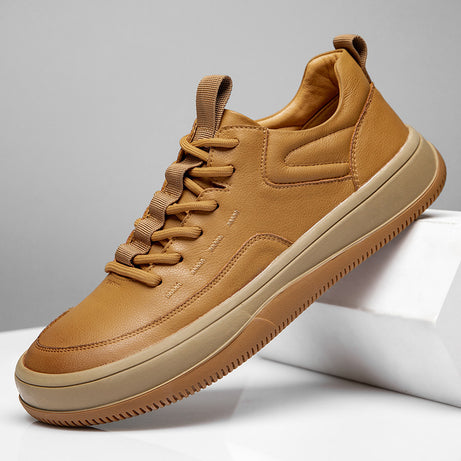 Men's Leather Comfortable Versatile Casual Shoes