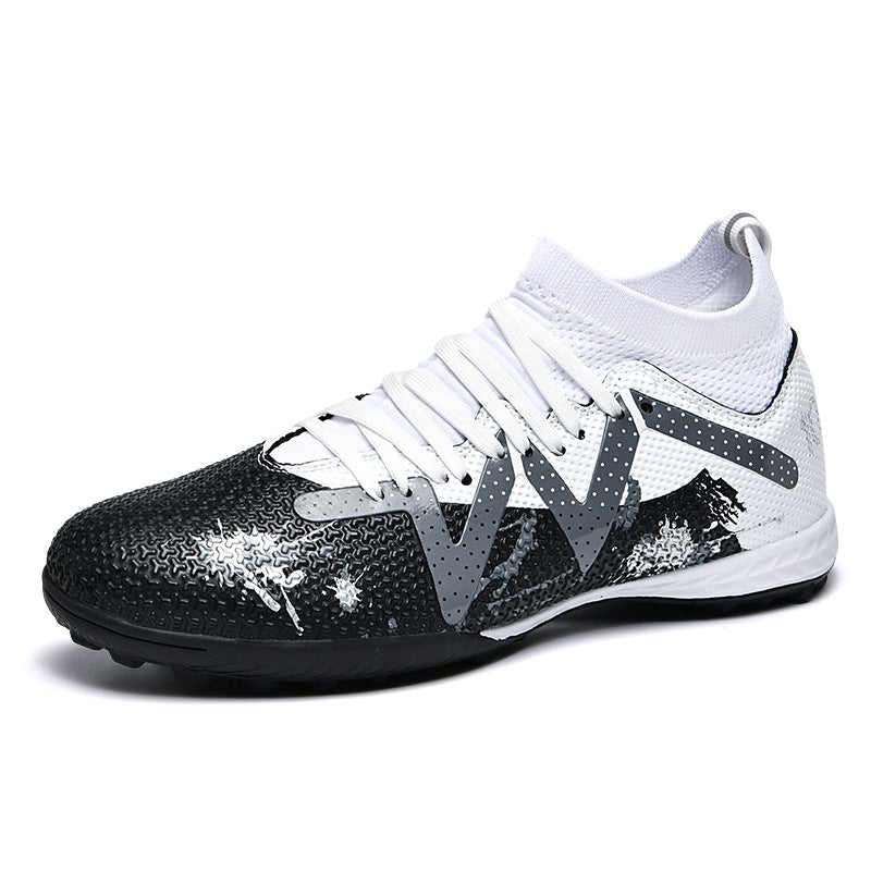 Men's High-top Football Broken Nails Shoes