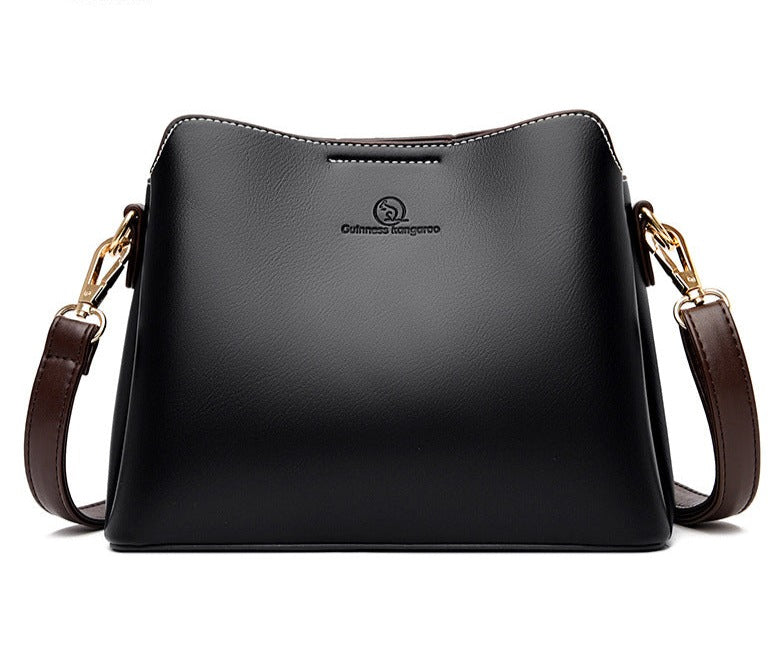 Women's Leather High-End Bucket Bags