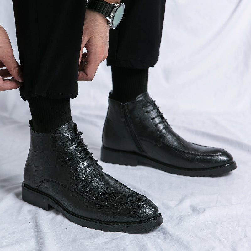 Men's Leather Outdoor Martin Boots