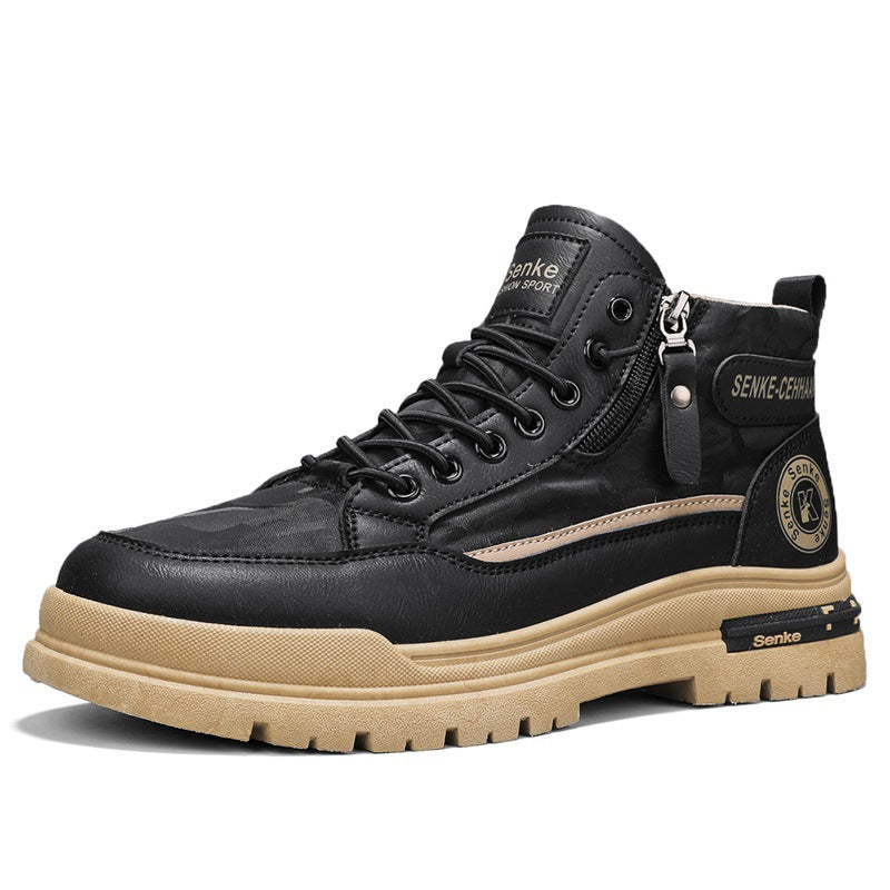 Men's Fashion Trendy Martin Boots Shoes