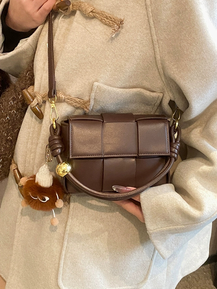 Women's Leather Versatile Square Casual Bag