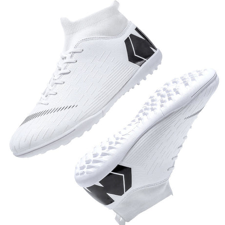 Men's Football High Top Training Broken Nails Shoes
