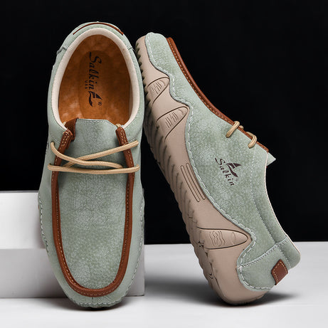 Men's Leather High-End Loafers Casual Shoes