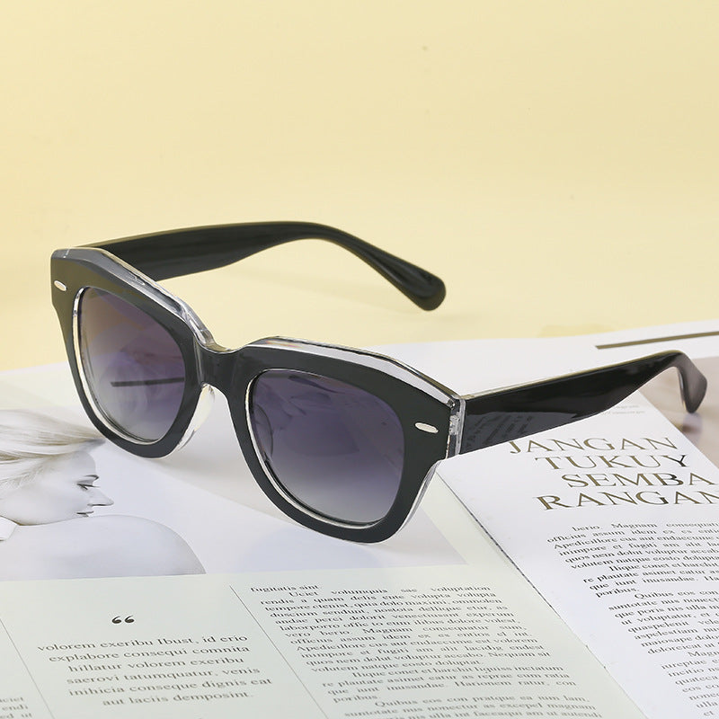 Women's Retro Small Frame Polarized Sunglasses