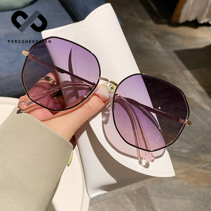 Women's Trendy Polarized Thin UV Protection Sunglasses