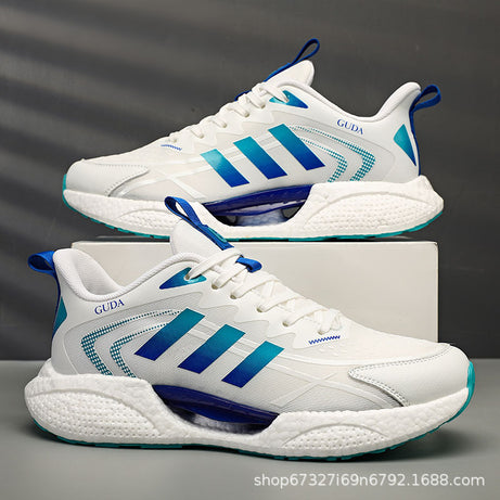 Men's Flying Woven Mesh Breathable Running Shoes