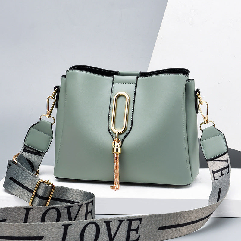 Women's Fashion Trend Shoulder Bucket Bag