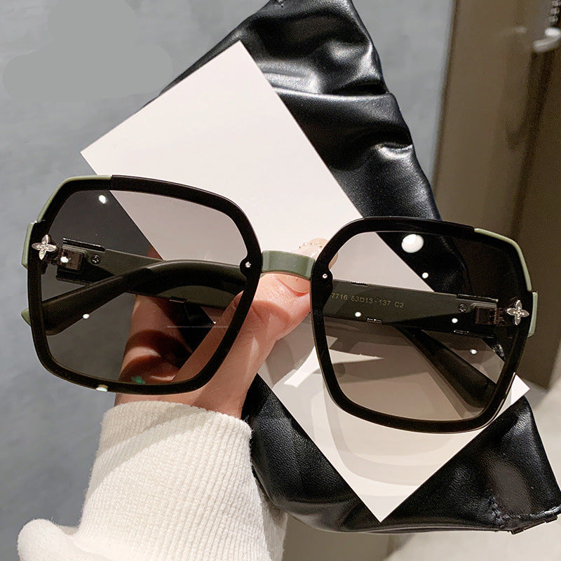 Women's Large Frame Fashion Trend Sunglasses