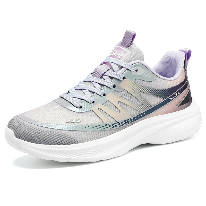 Men's Flying Woven Breathable Running Shoes