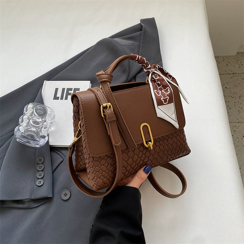 Women's Leather Trendy Shoulder/Corssbody Hand Bag