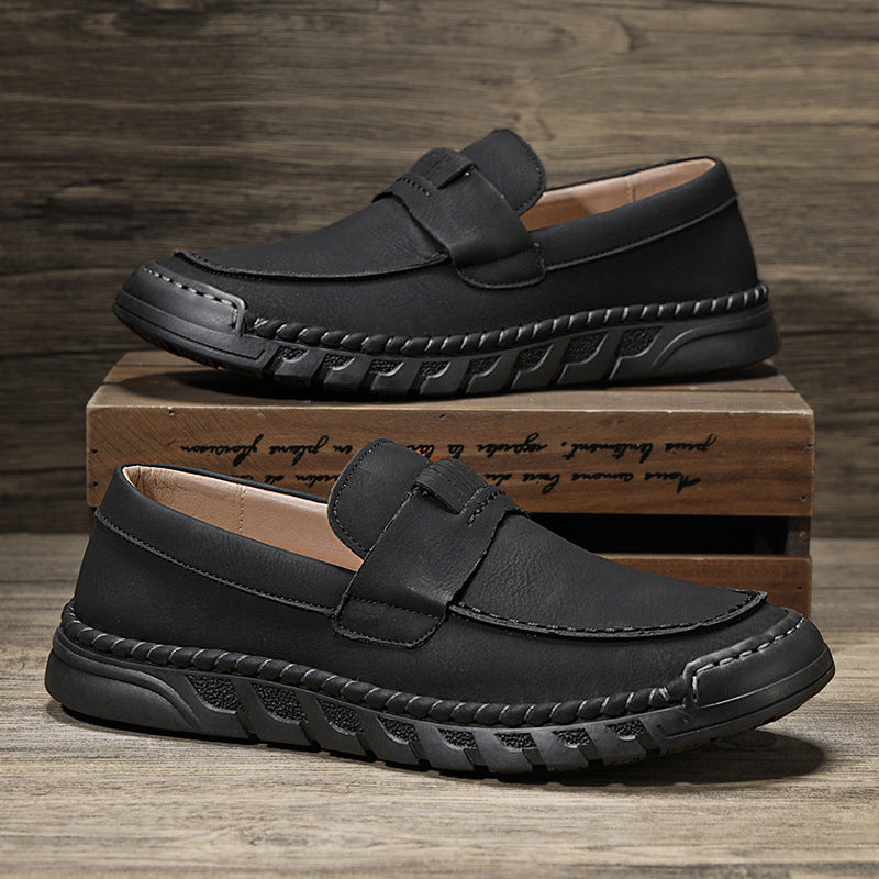 Men's Foreign Trade Business Casual Leather Shoes