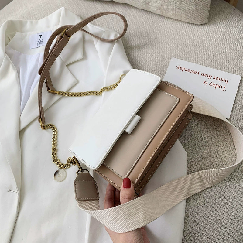 Women's Trendy Multicolor Chain Bag