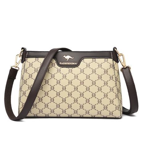 Women's Leather Square Fashionable Shoulder Bag