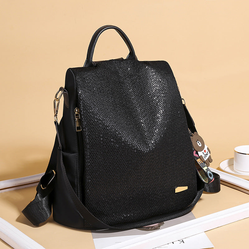 Women's Multi-Functional Sequined Backpack