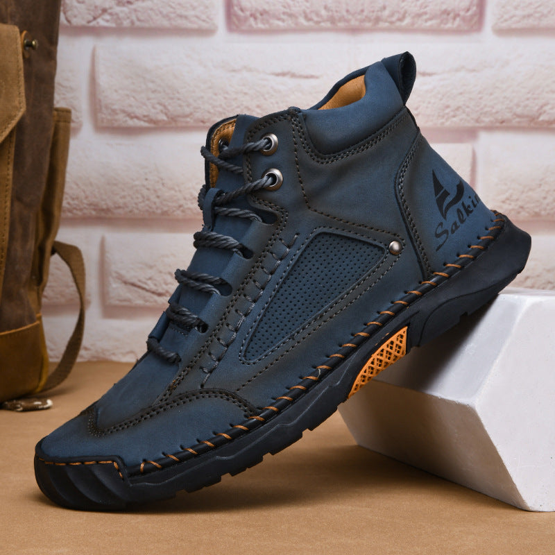 Men's Versatile High-Top Casual Martin Boots