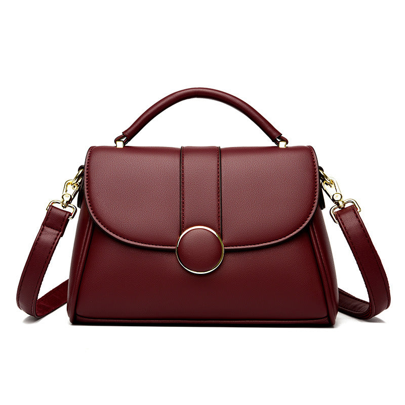 Women's Square Luxury Texture  Shoulder Bag
