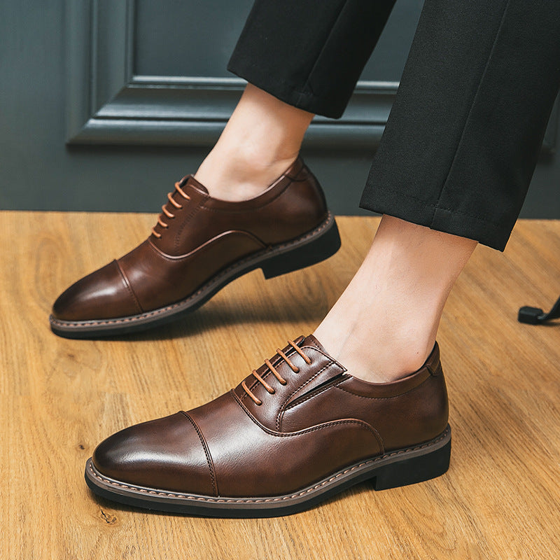 Men's British Style Pointed Outdoor Shoes