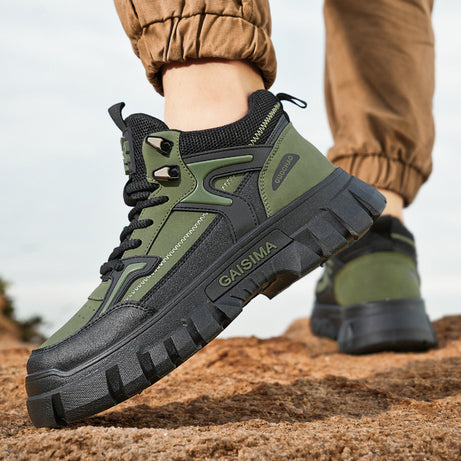 Men's High Top Non-slip Wear-resistant Shoes