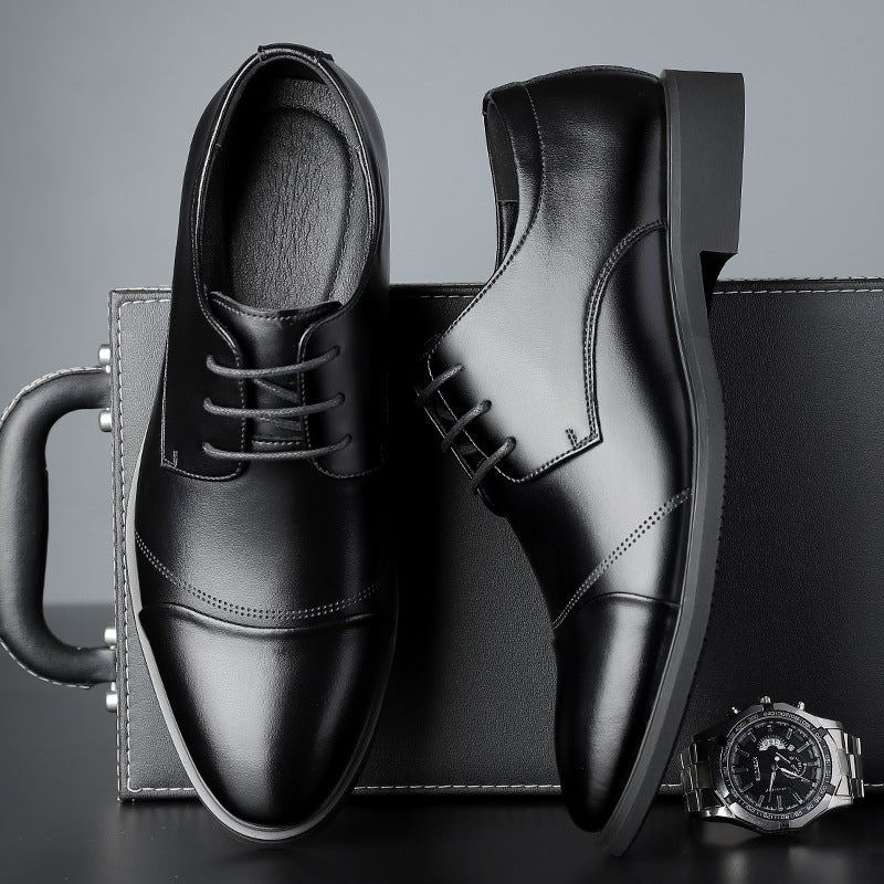 Men's Leather British Style Casual Shoes