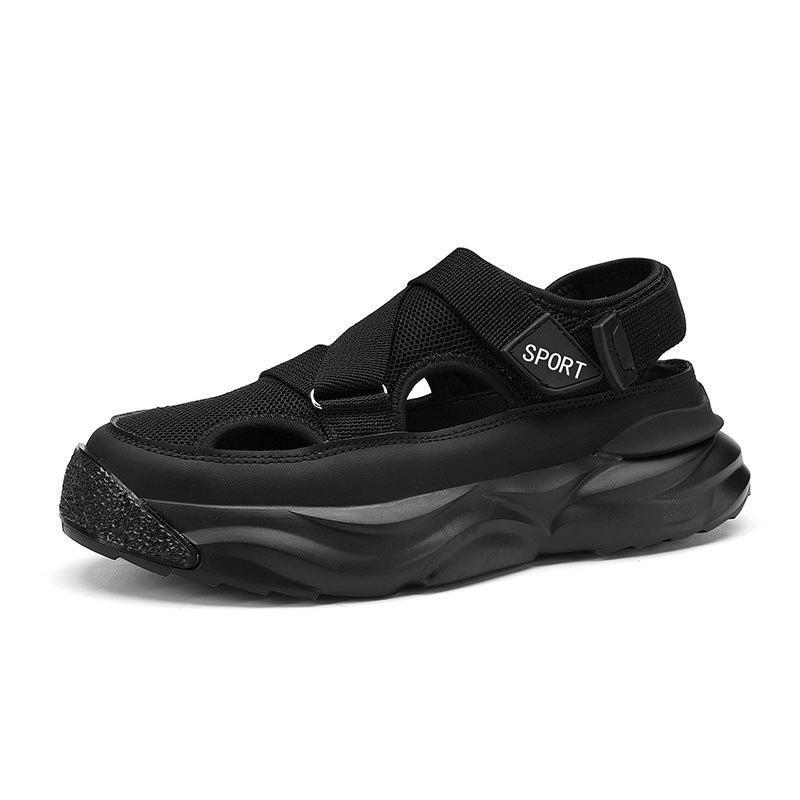 Men's Trendy Thick-Soled Velcro Casual Sandals