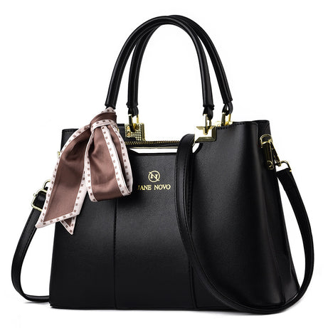 Women's Fashion Splicing Large-Capacity Shoulder Bag