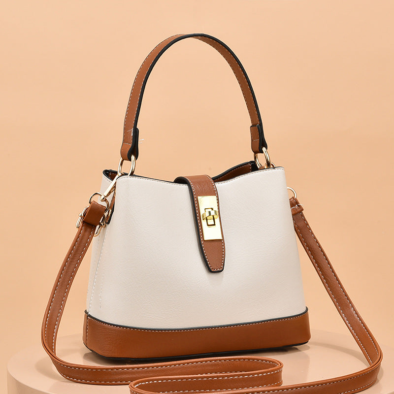 Women's Fashion Trendy Bucket Shoulder Bag