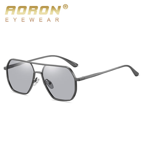Men's Color-Changing Polarized Aluminum Sunglasses