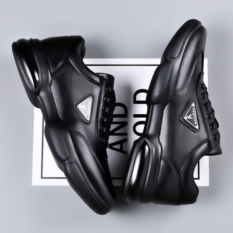 Men's Leather Trendy Fashion Casual Shoes